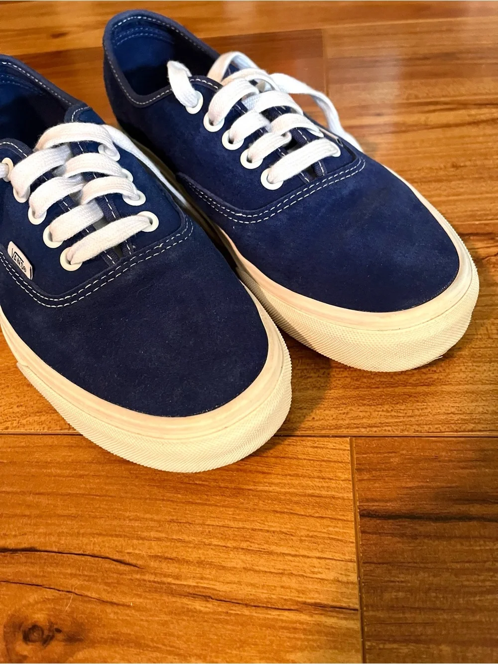 Vans Authentic Blue Suede 9